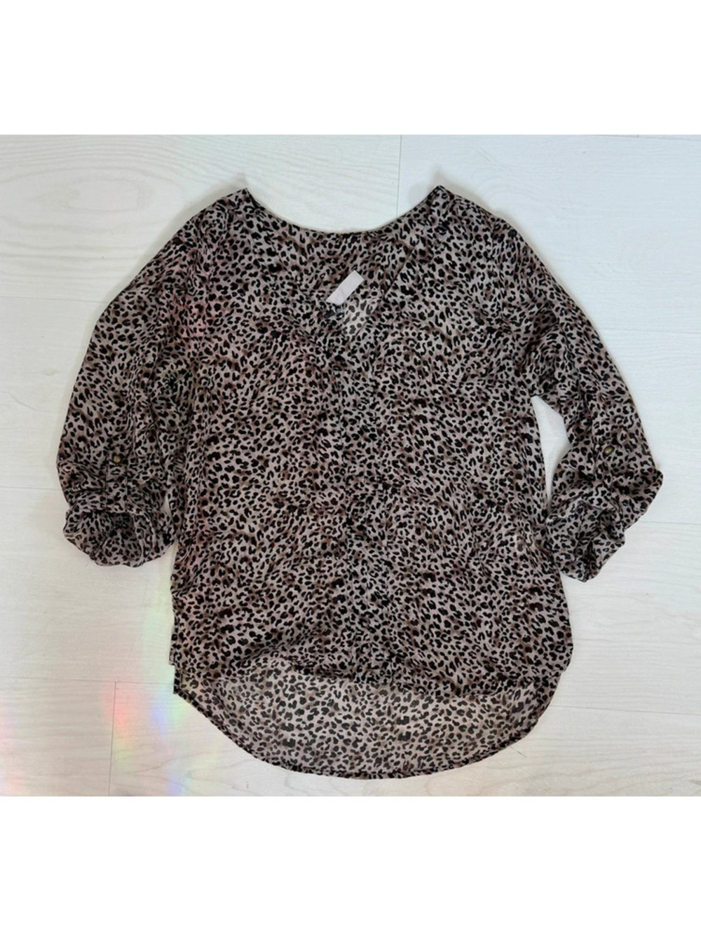 Leopard Blouse - M